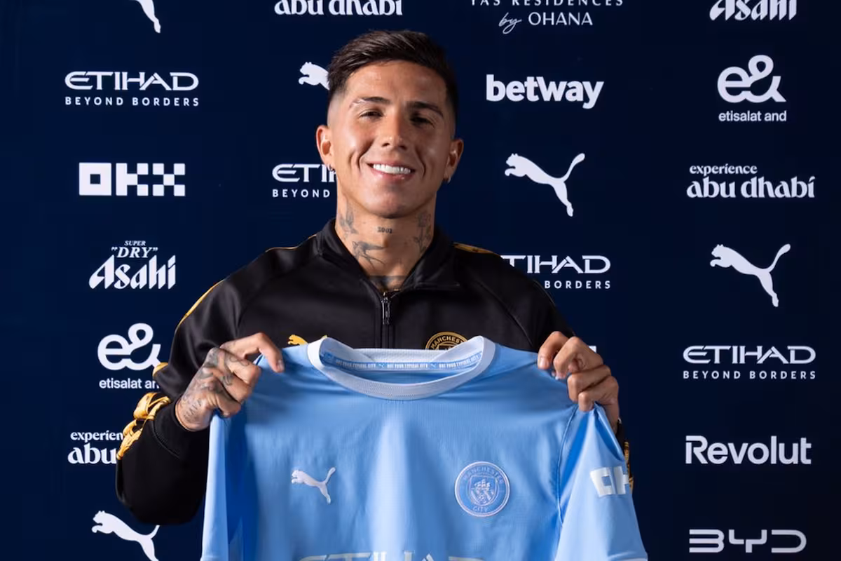 Enzo Fernández dejó Chelsea y se convirtió en nuevo jugador de Manchester City