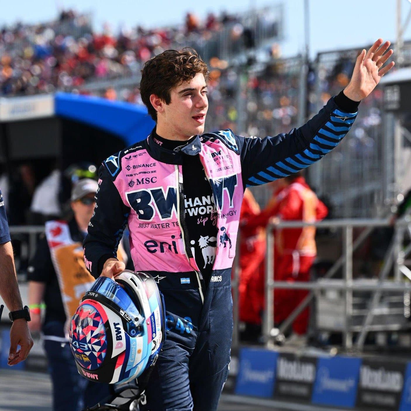 Colapinto remontó en Monza y rescato 2 puntos para Alpine.